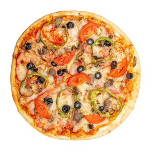 34. Vegetarian Hot Pizza Medium